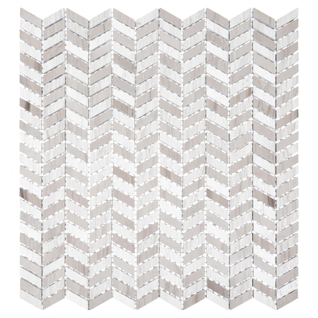 Andova Tiles SAMPLE-Rhythm 1 in. Natural Stone Mosaic Wall & Floor Tile SAM-ANDRHY923